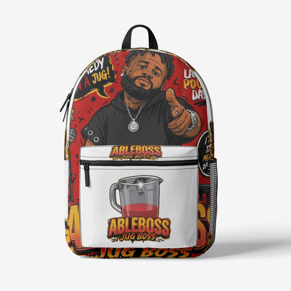 Ableboss Retro Colorful Print Trendy Backpack
