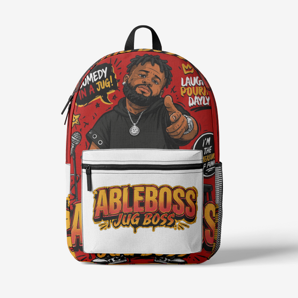 Ableboss Jug Retro Colorful Print Trendy Backpack