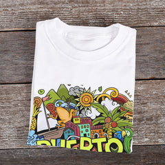 Puerto Rico Men's Premium Cotton Adult T-Shirt