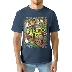 Puerto Rico Men's Premium Cotton Adult T-Shirt