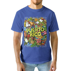 Puerto Rico Men's Premium Cotton Adult T-Shirt