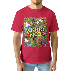 Puerto Rico Men's Premium Cotton Adult T-Shirt