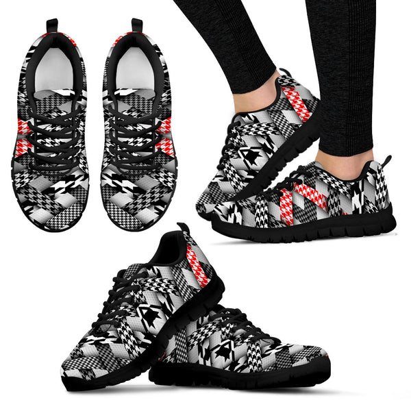 DIAGONAL HOUNDS -TOOTH DESIGN SHOES BY FIREFITS
