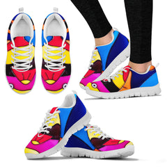 FISHY GRAFFITI DESIGN SHOES BY FIREFITS