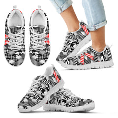 DIAGONAL HOUNDS -TOOTH DESIGN SHOES BY FIREFITS