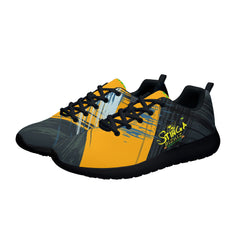 STINGA BIZNIZ MEN'S MESH ATHLETIC SNEAKERS