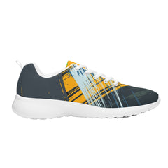 STINGA BIZNIZ MEN'S MESH ATHLETIC SNEAKERS