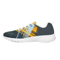 STINGA BIZNIZ MEN'S MESH ATHLETIC SNEAKERS