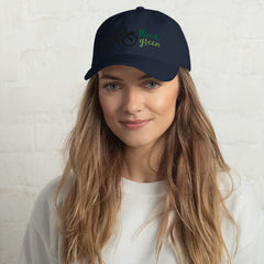 Think Green Dad hat