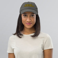 The Three B's  Distressed Dad Hat