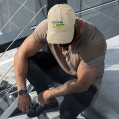 Summer Distressed Dad Hat