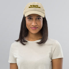 The Three B's  Distressed Dad Hat