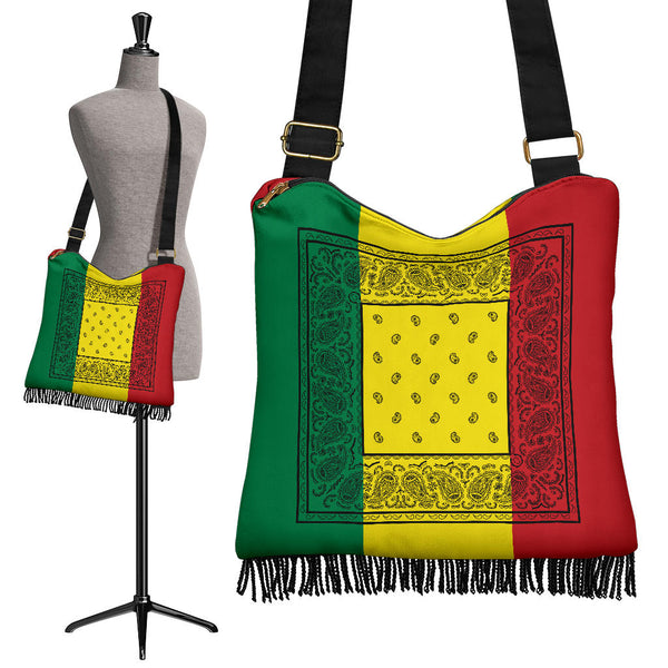 Rasta Bandana Boho Bag