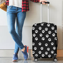 Paw prints Luggage
