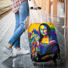 Mona Lisa Luggage Covers