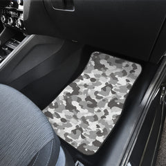 Grey Camouflage Floor Mats
