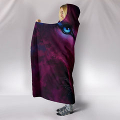Fantasy Wolf Women's Hooded Blanket