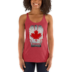 Canadian Skull Women's Tank Top