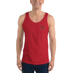 Red Rose Unisex Tank Top