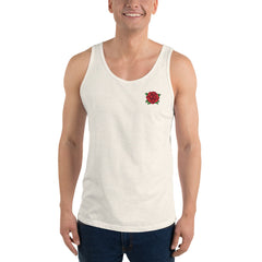 Red Rose Unisex Tank Top