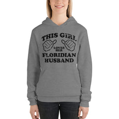 Love Her Floridian Husband Unisex Hoodie