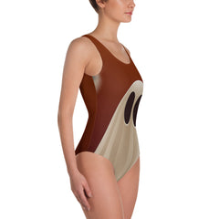 Funny Ghost Design Swimsuit