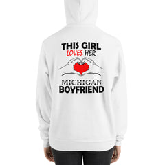 This Girl Michigan boyfriend Hoodie