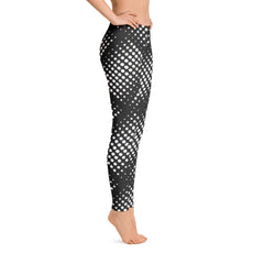 Doted Strips design Leggings