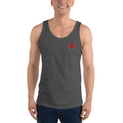 Red Rose Unisex Tank Top