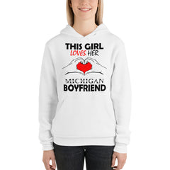 This Girl Michigan boyfriend Hoodie