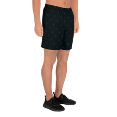 Grey Cross Men's Athletic Long Shorts