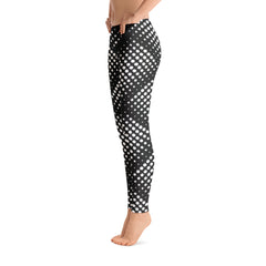 Doted Strips design Leggings