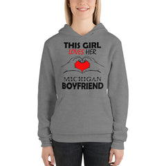This Girl Michigan boyfriend Hoodie