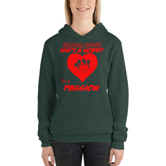 Rescuing Animals Unisex Hoodie