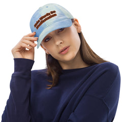 Manifestation Tie dye hat