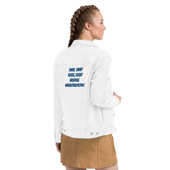 Born Fi Dis Unisex denim jacket