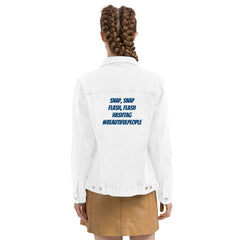 Born Fi Dis Unisex denim jacket