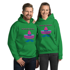 Sombreo With Mustache Unisex Hoodie